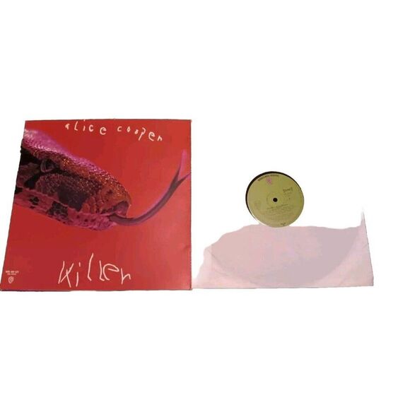 Alice Cooper Killer Vinyl LP Record WB 46121 German Pressing WITH CALENDAR!!! - Picture 1 of 16